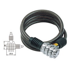 Coil cable lock-AL063