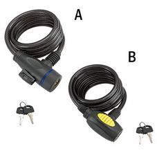 Coil cable lock-AL054(A-B)